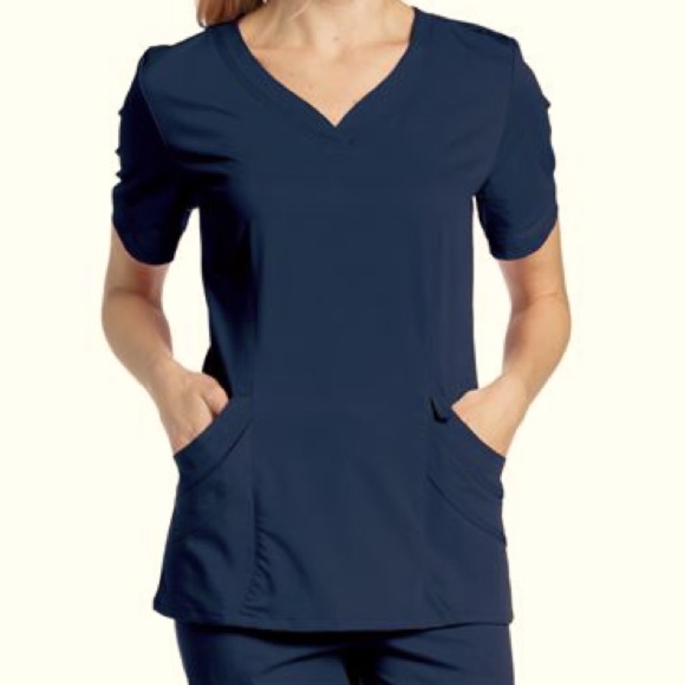 Navy Blue Urbane Ultimate Chloe Scrub Top!!!